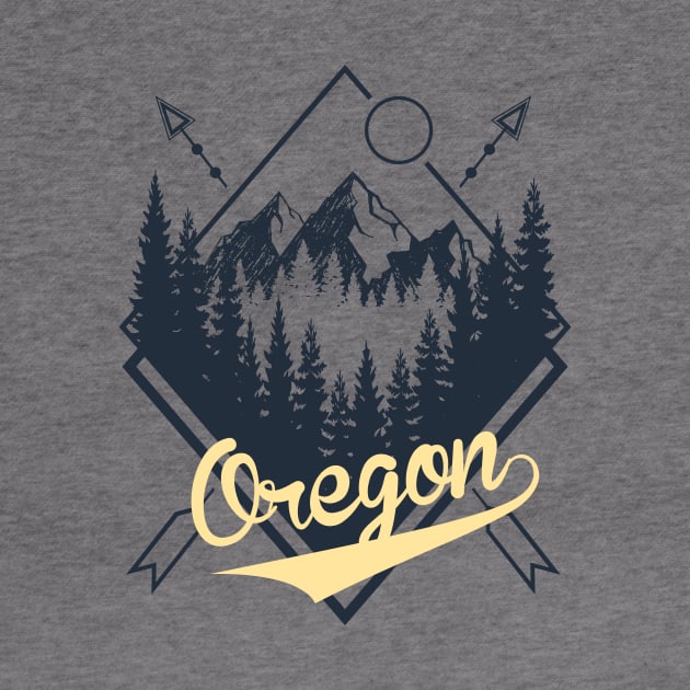 Oregon by LaarniGallery
